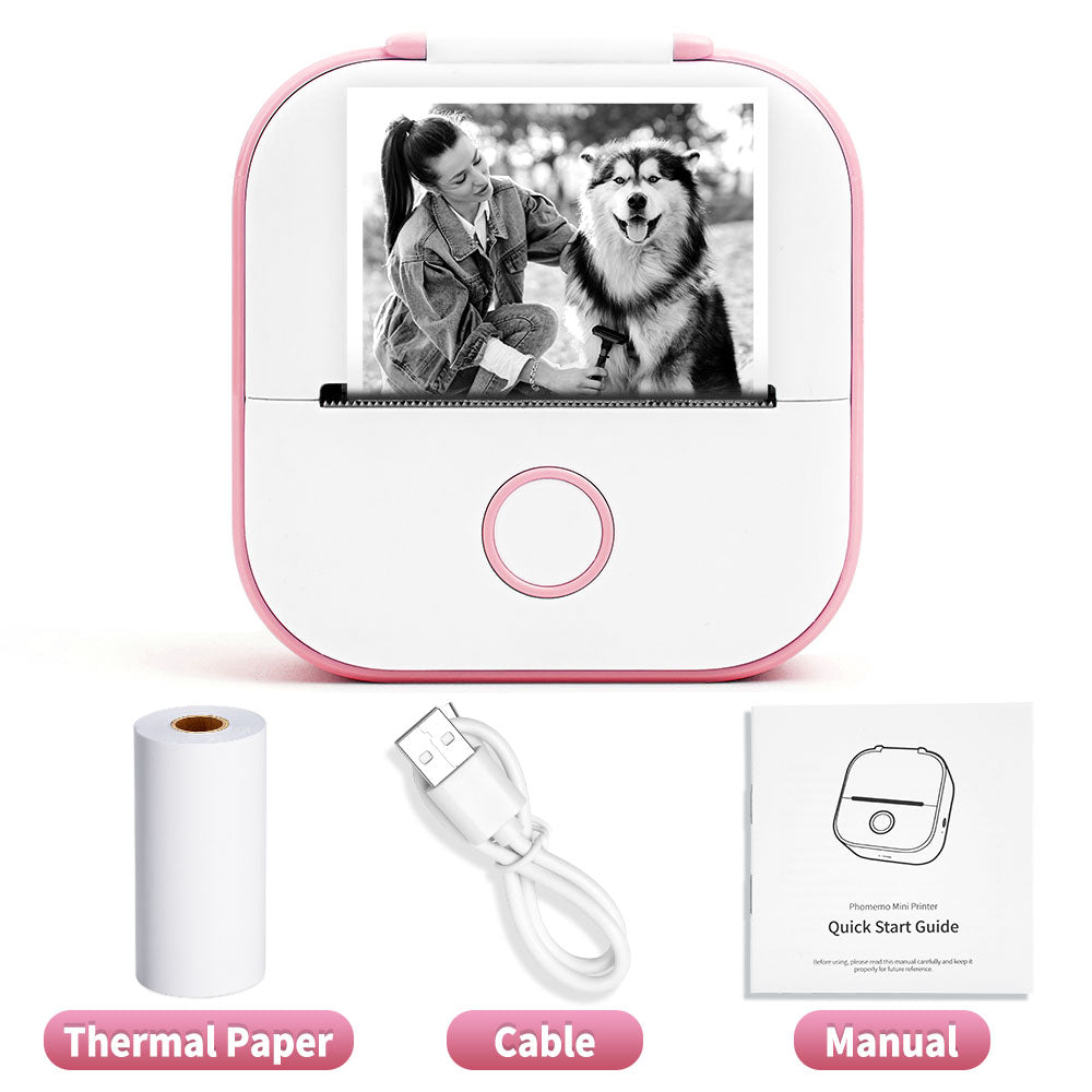 Mini Portable Printer Phomemo T02