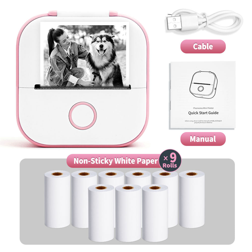 Mini Portable Printer Phomemo T02