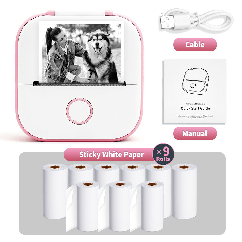 Mini Portable Printer Phomemo T02