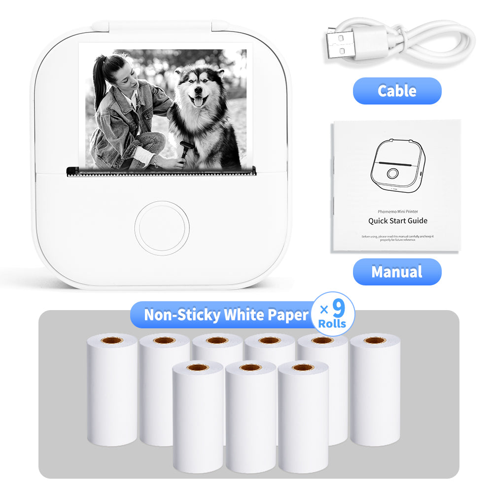Mini Portable Printer Phomemo T02